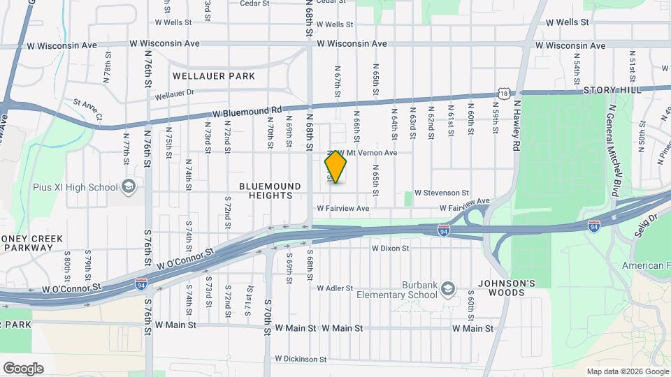 6642 W Stevenson St, Unit 6642 Lower Mapa y Detalles de la Ubicación