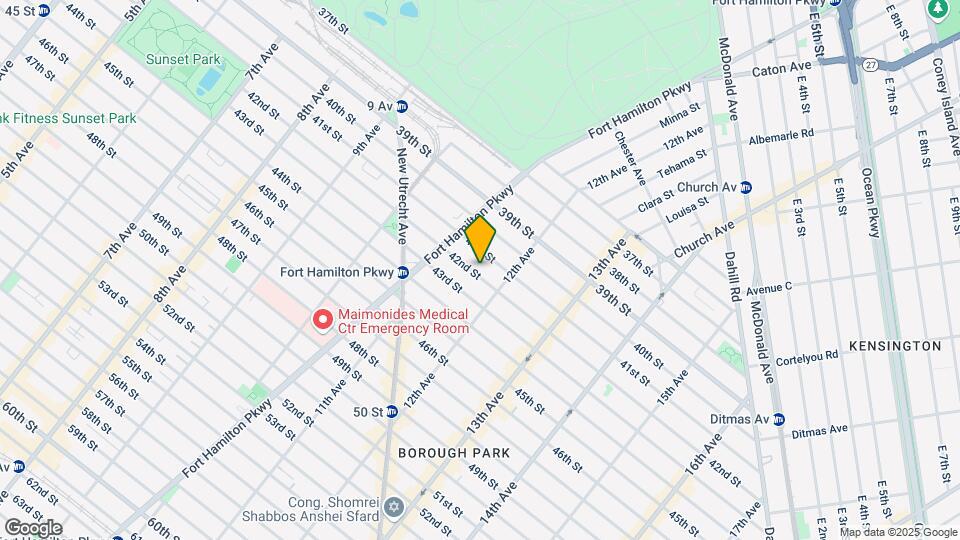 1157 42nd St Map and Location Details