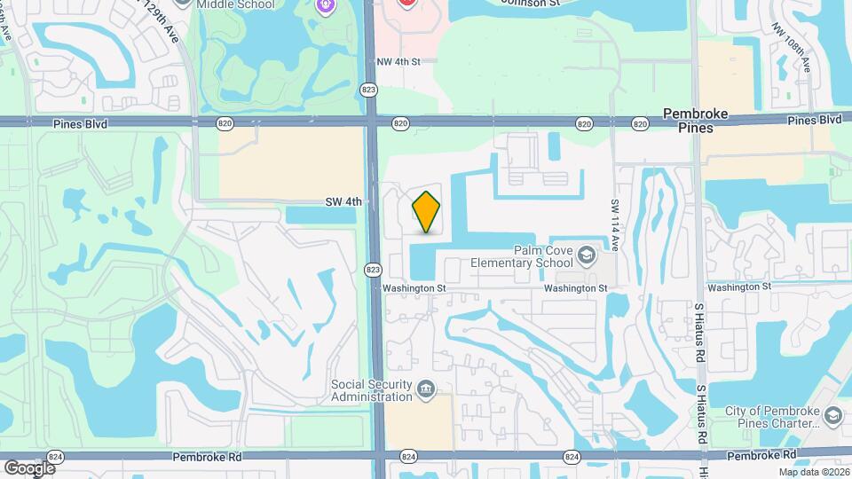 12162 SW 5th Ct Mapa y Detalles de la Ubicación