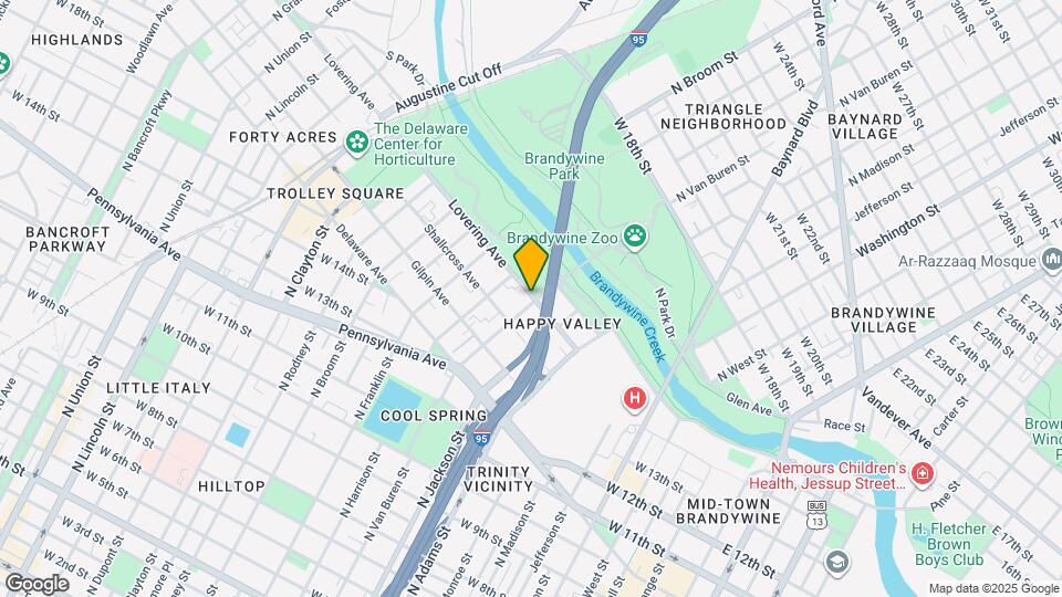 1100 Lovering Ave, Unit 204 Mapa y Detalles de la Ubicación