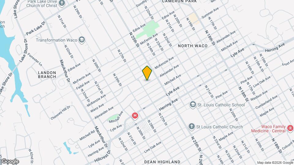 2621 Alexander Ave Map and Location Details