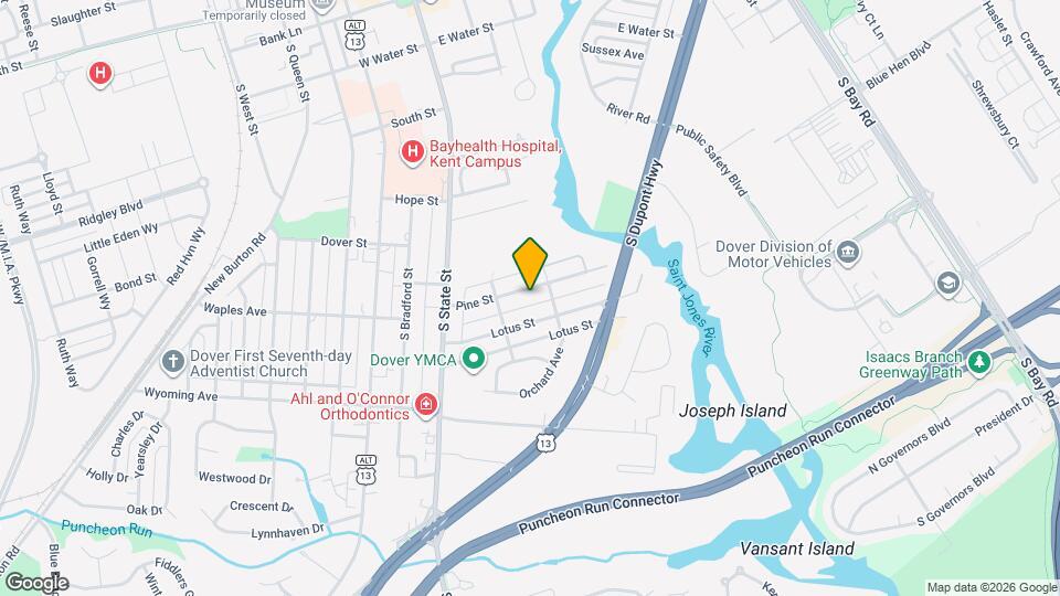 132 Pine St Map and Location Details