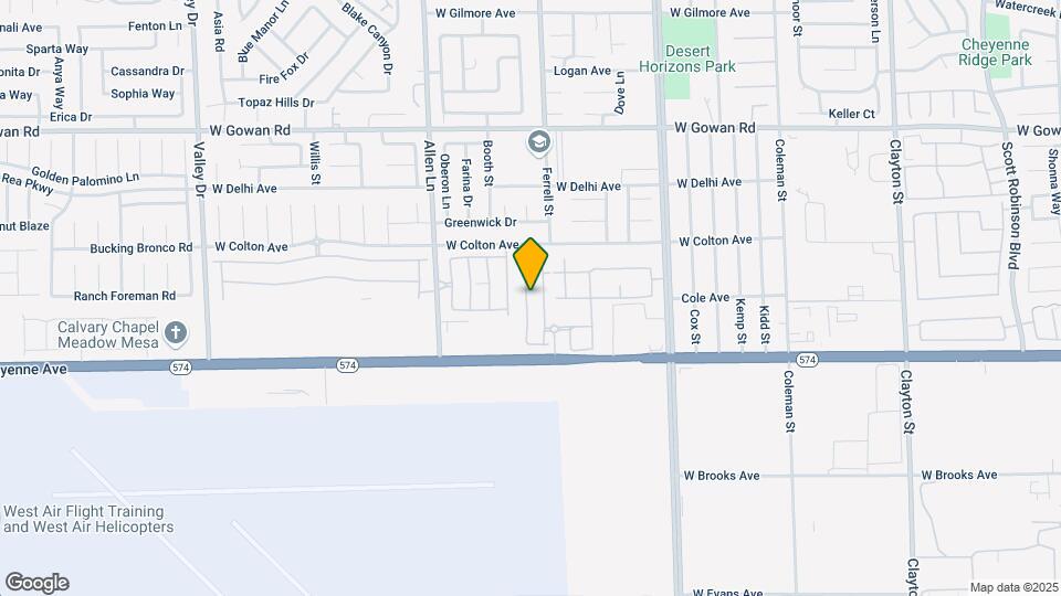 3312 Cheyenne Gardens Way Map and Location Details