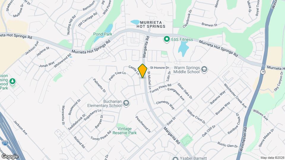 26381 Castle Ln Map and Location Details