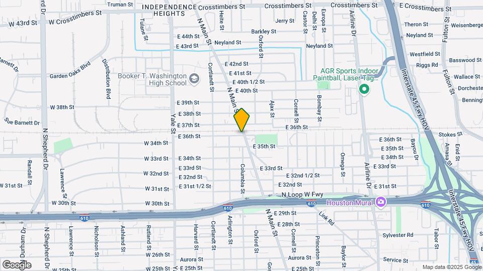 420 E 36th St Map and Location Details