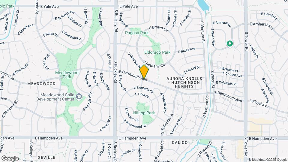 3104 S Richfield St Map and Location Details