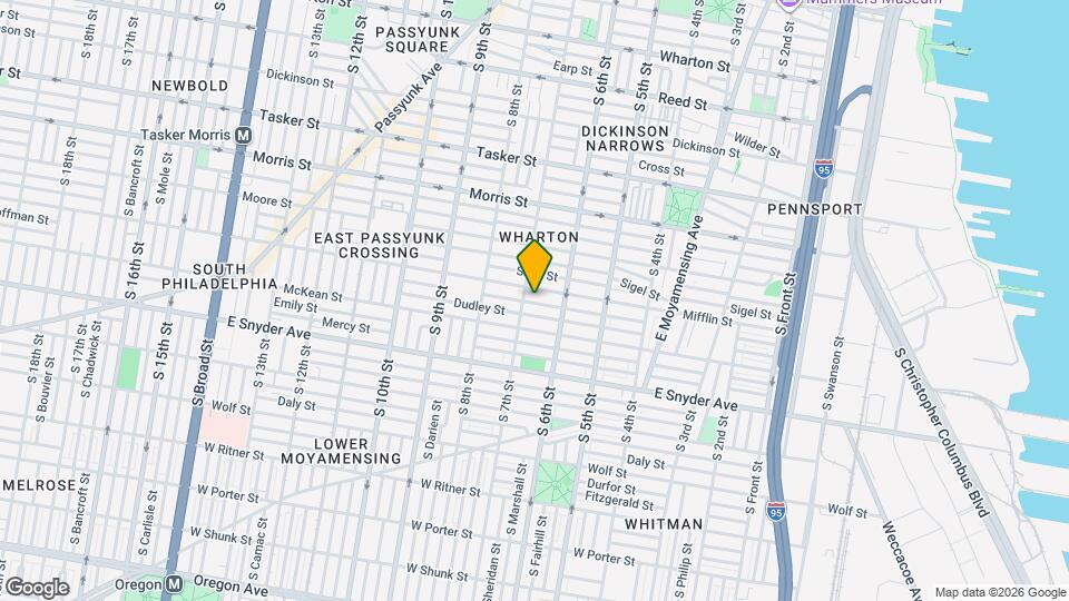 633 Hoffman St Map and Location Details