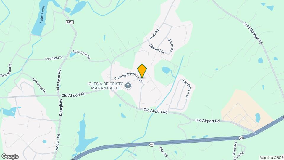 1273 Pressley Downs Dr SE Mapa y Detalles de la Ubicación