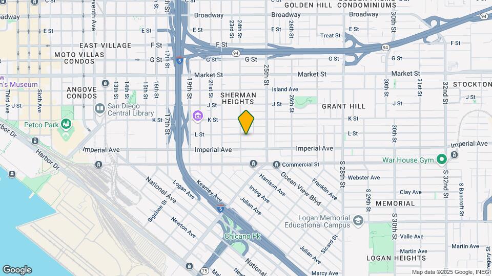 2417 L St Map and Location Details