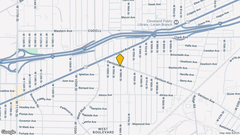 3240 W 98th St Map and Location Details