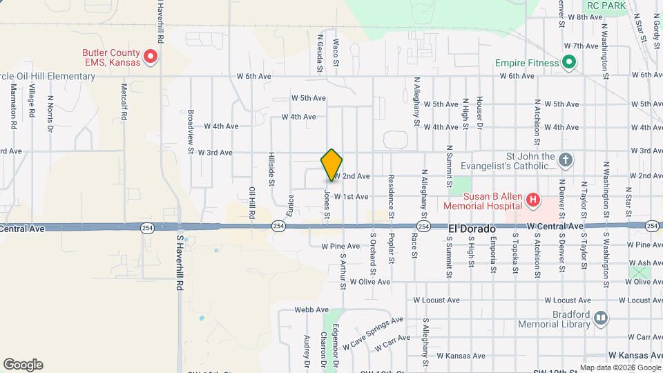 216 Jones St Map and Location Details