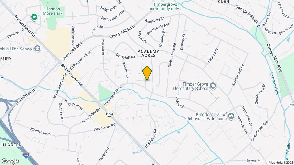 82 Ewing Dr Map and Location Details