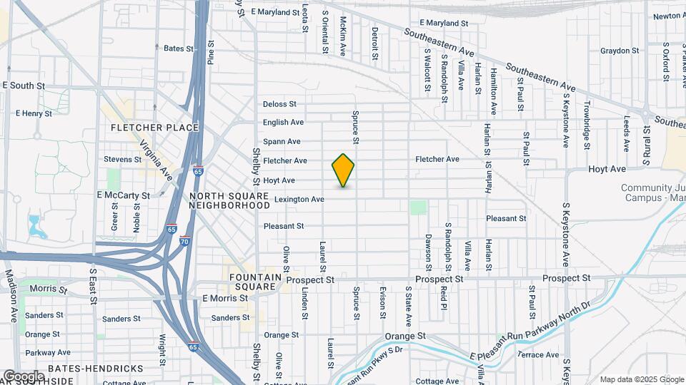 1440 Lexington Ave Map and Location Details