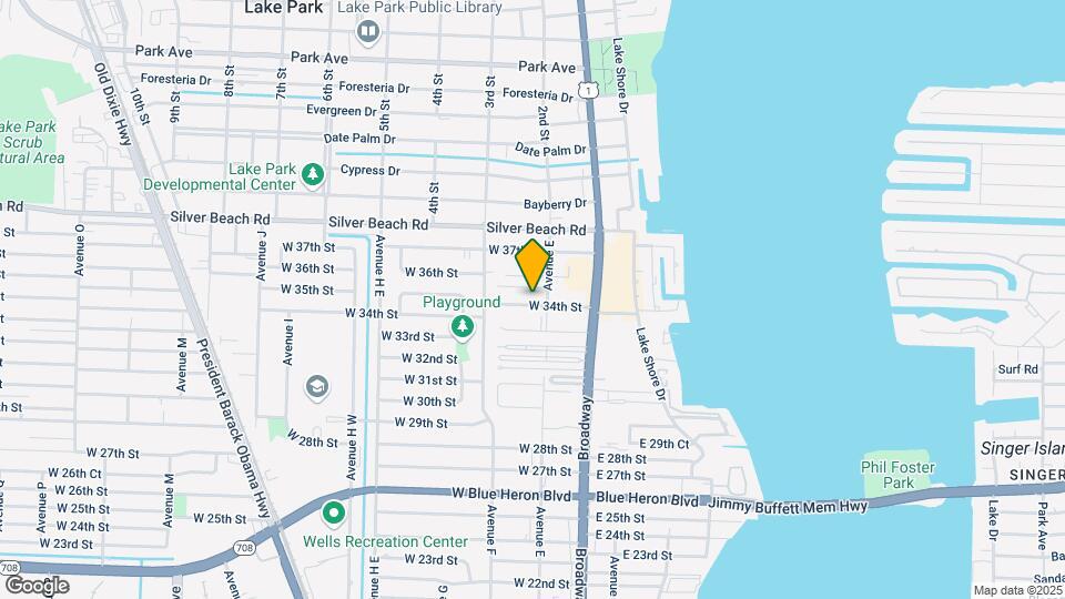 136 W 34th St Map and Location Details