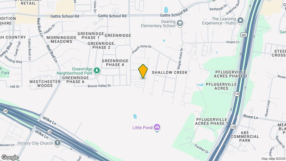 724 Coconut Grove St Map and Location Details