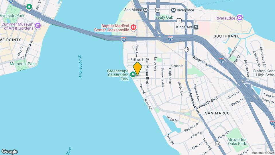 1569 Palm Ave, Unit Unit 1 Map and Location Details