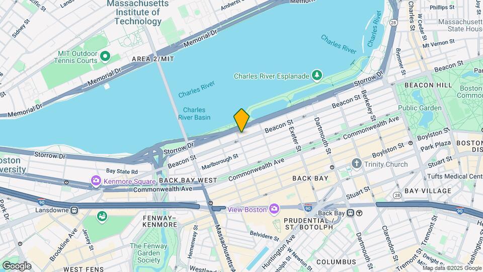 396 Beacon St Map and Location Details