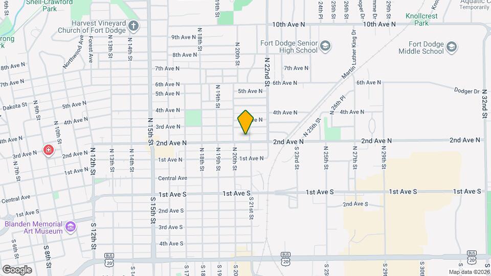 2026 2nd Ave N Map and Location Details