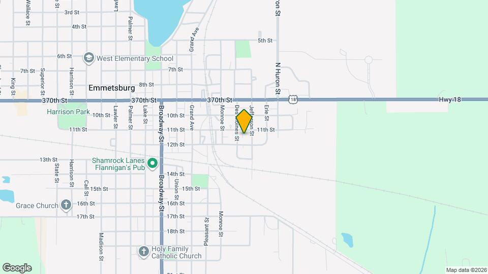 1604 11th St, Unit Lower Level Mapa y Detalles de la Ubicación