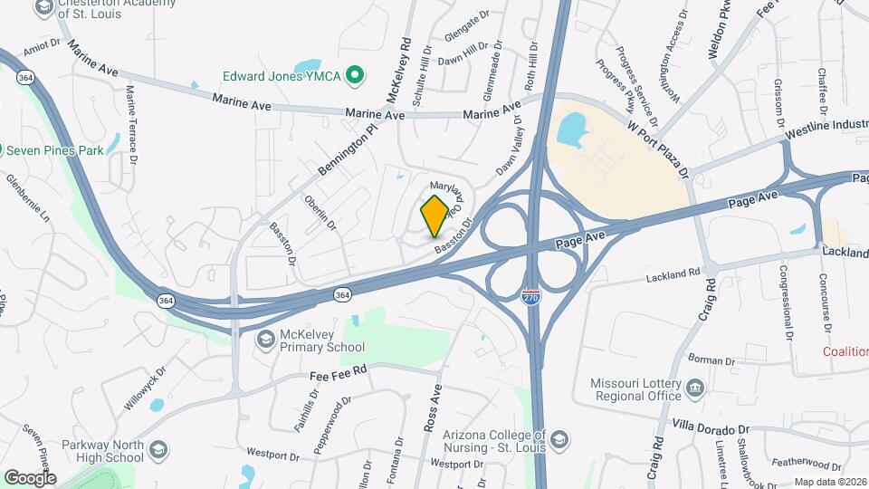 1835 Basston Dr Map and Location Details