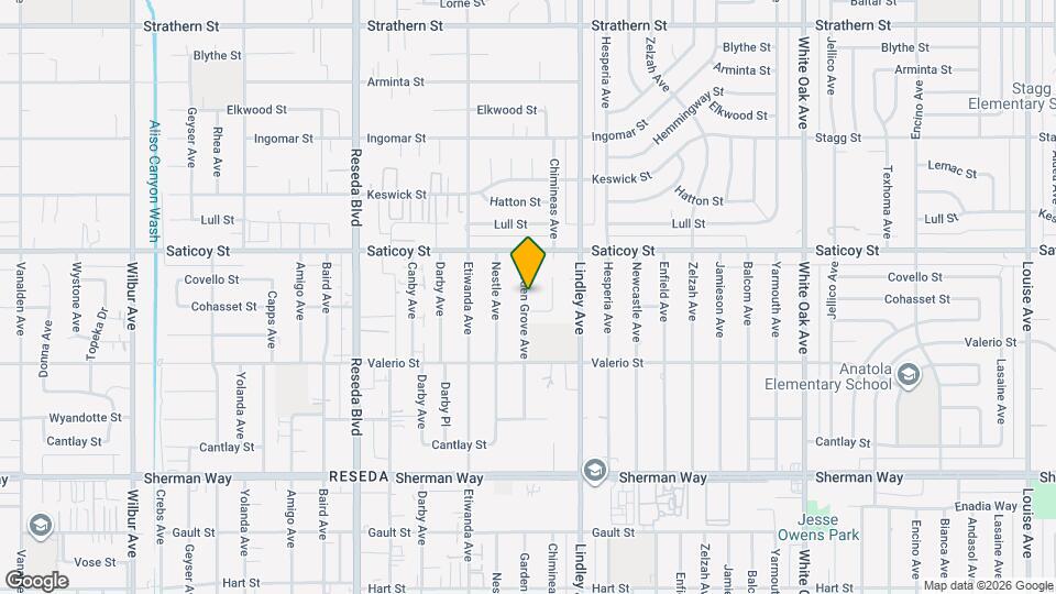 7514 Garden Grove Ave, Unit ADU/studio Map and Location Details