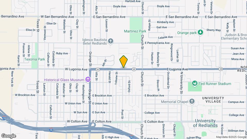 502 E Lugonia Ave Mapa y Detalles de la Ubicación