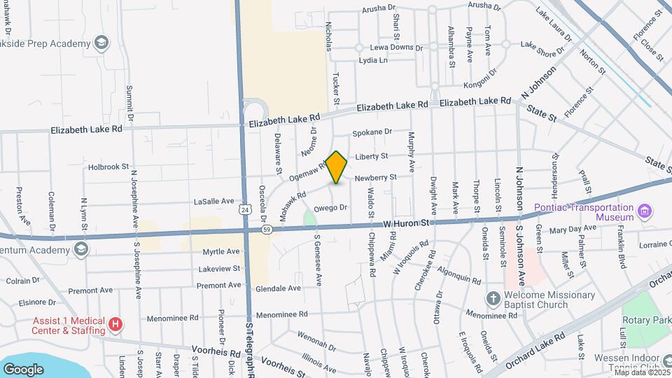 24 Utica Rd Map and Location Details