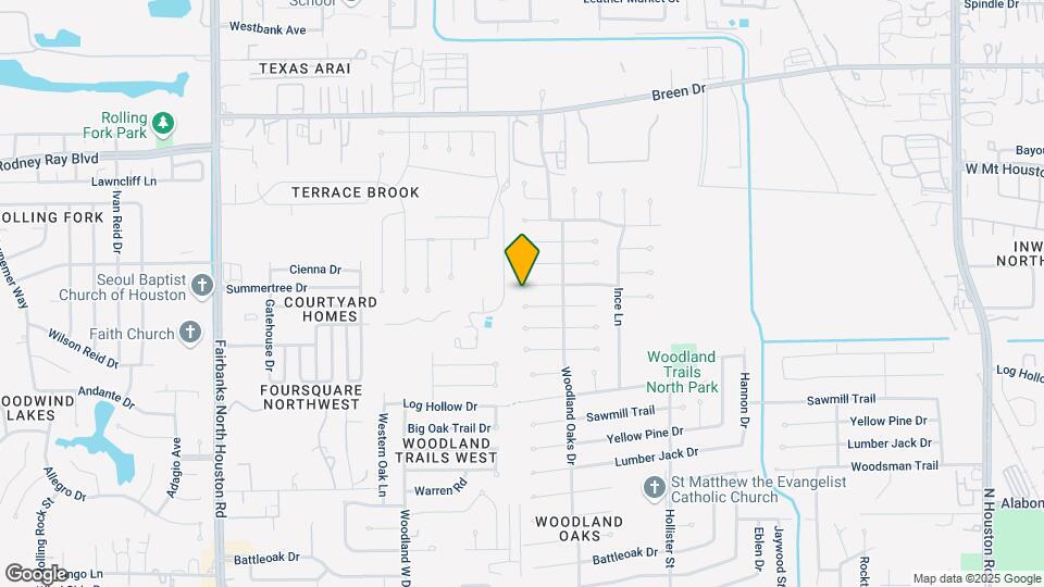 7931 Brook Trail Cir Map and Location Details