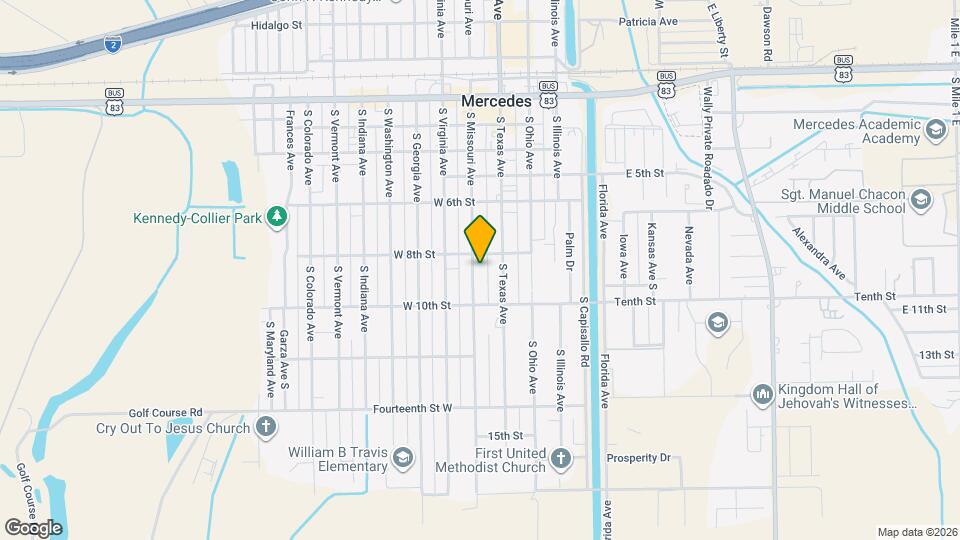 830 S Missouri Ave Map and Location Details