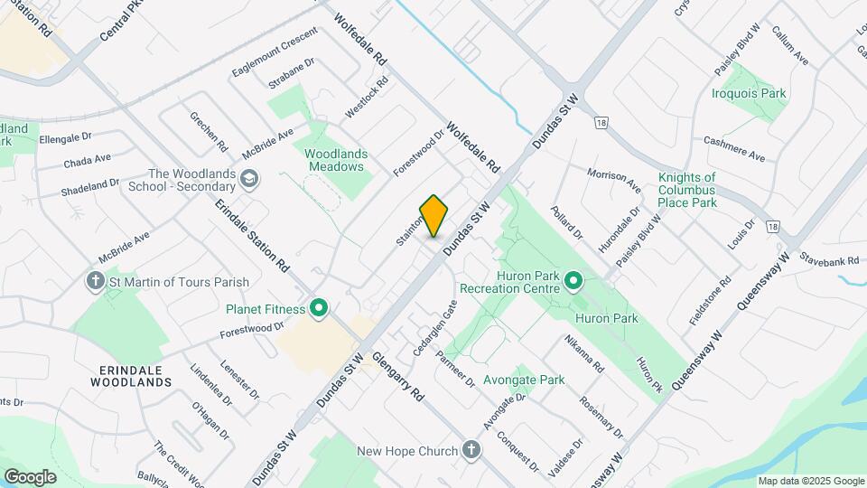 3025 Cedarglen Gate Map and Location Details