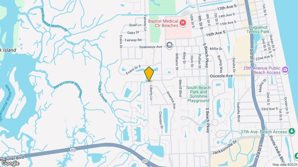 2504 Liberty Ln Map and Location Details