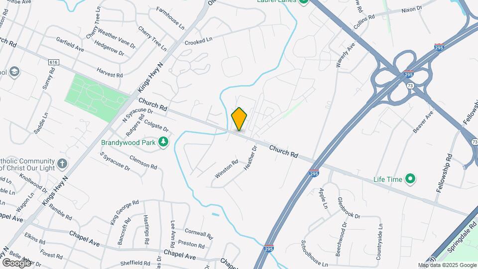 25 Church Rd Map and Location Details