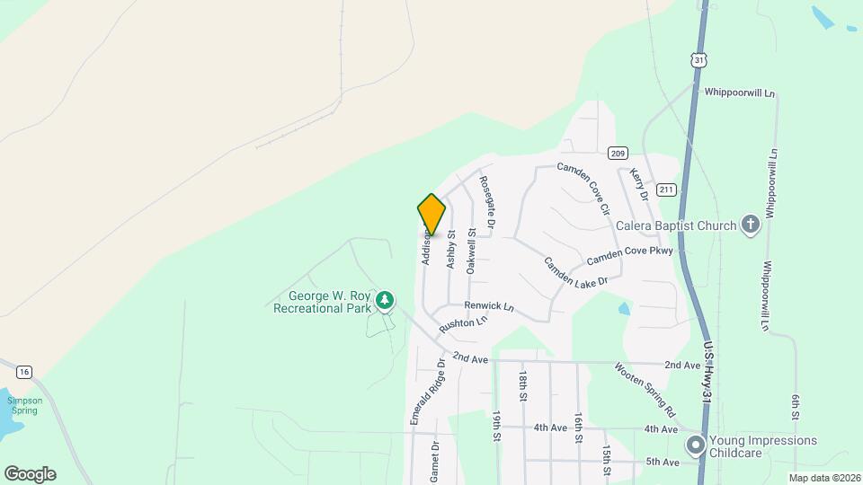 228 Addison Dr Mapa y Detalles de la Ubicación