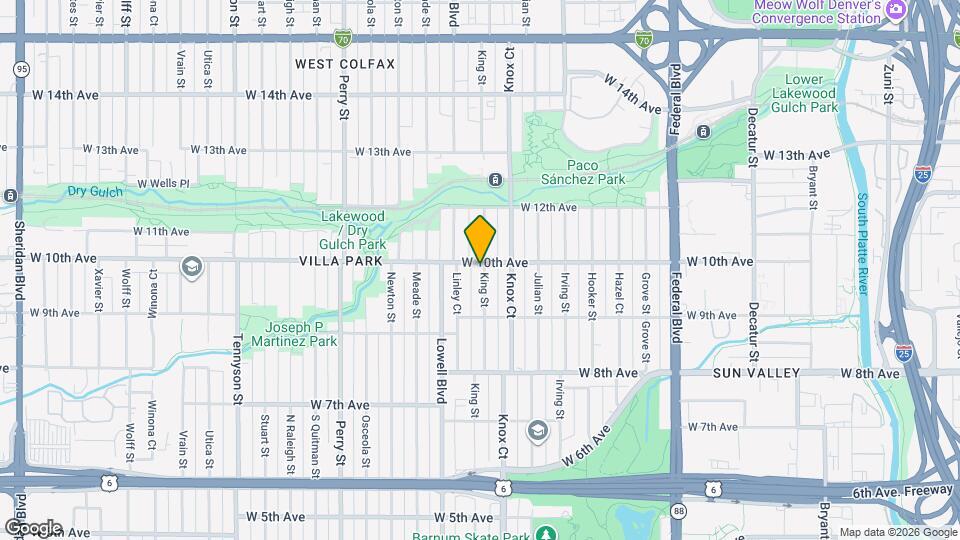 985 King St Map and Location Details