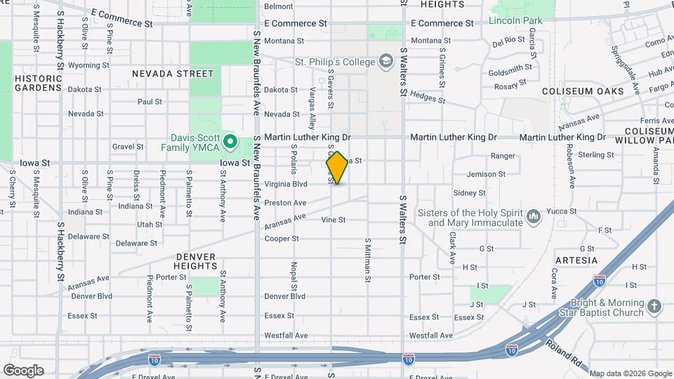 906 S Gevers St Map and Location Details