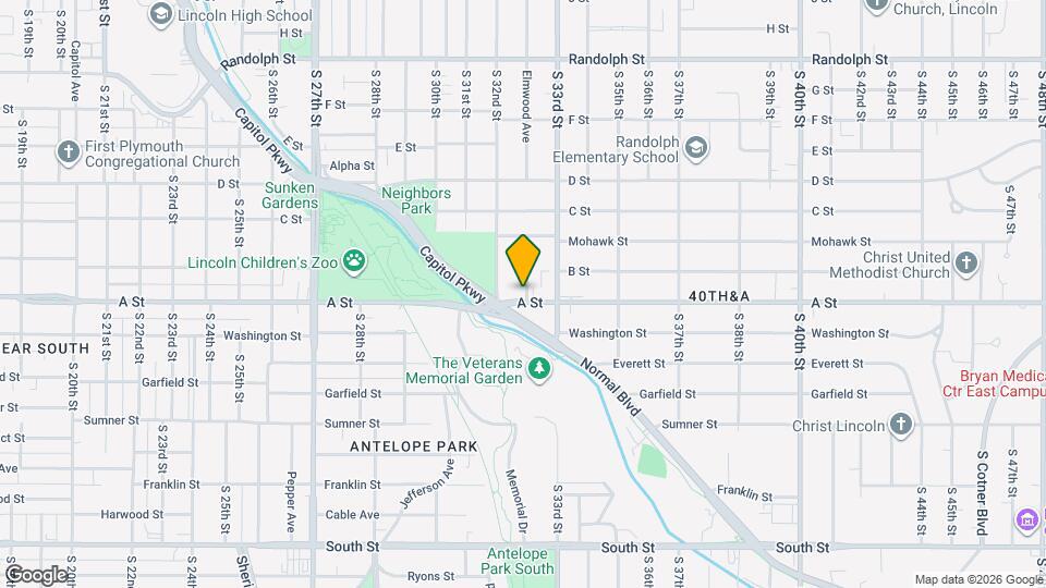 3236 A St Map and Location Details