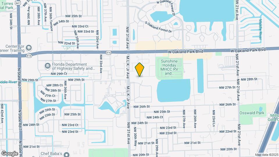 3020 NW 29th St Map and Location Details