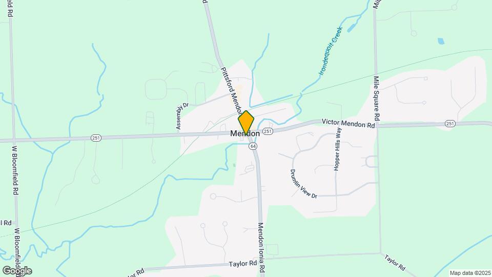 6 Mendon Ionia Rd Map and Location Details