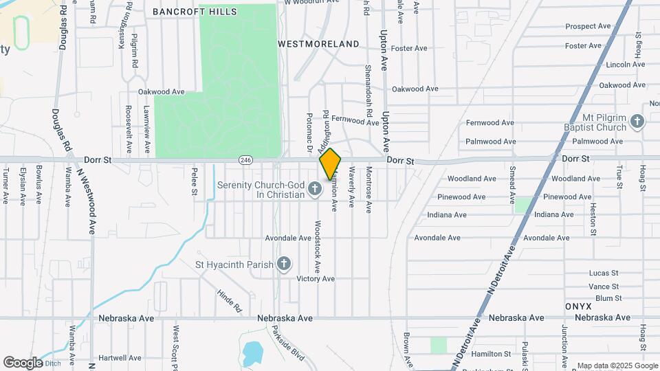 1125 Marmion Ave Map and Location Details