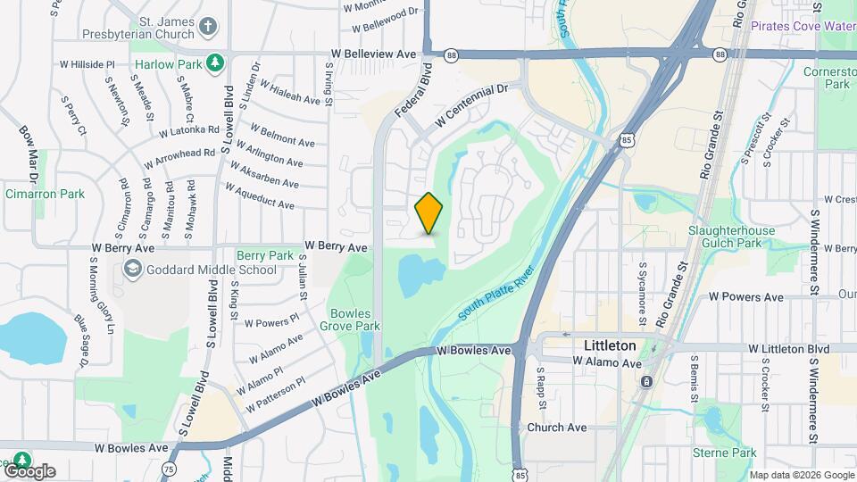 3050 W Prentice Ave Map and Location Details