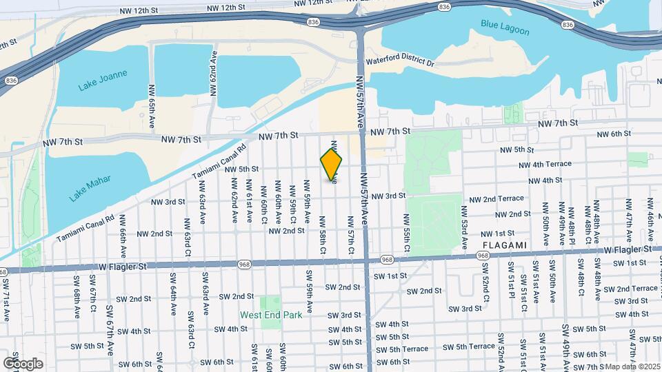350 NW 58th Ave Map and Location Details