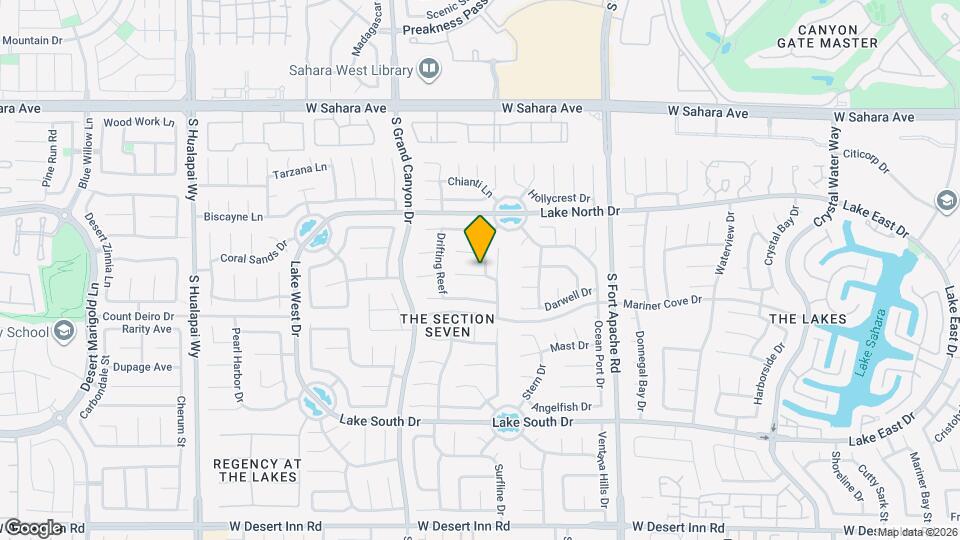 9508 Cape Sable Ln Map and Location Details