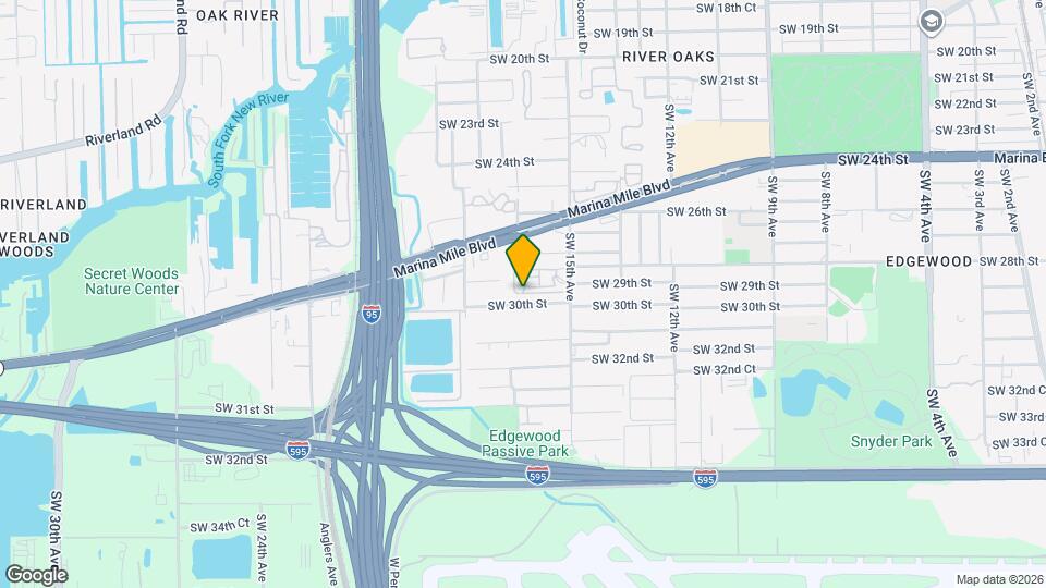 1640 SW 29th St Mapa y Detalles de la Ubicación
