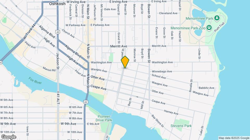 322 Broad St Map and Location Details