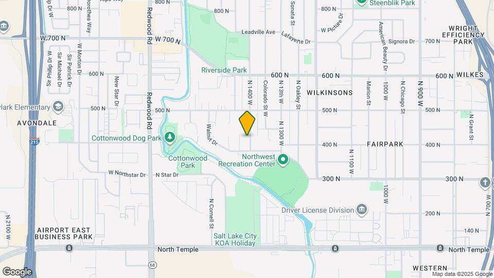 417 N 1400 W Map and Location Details