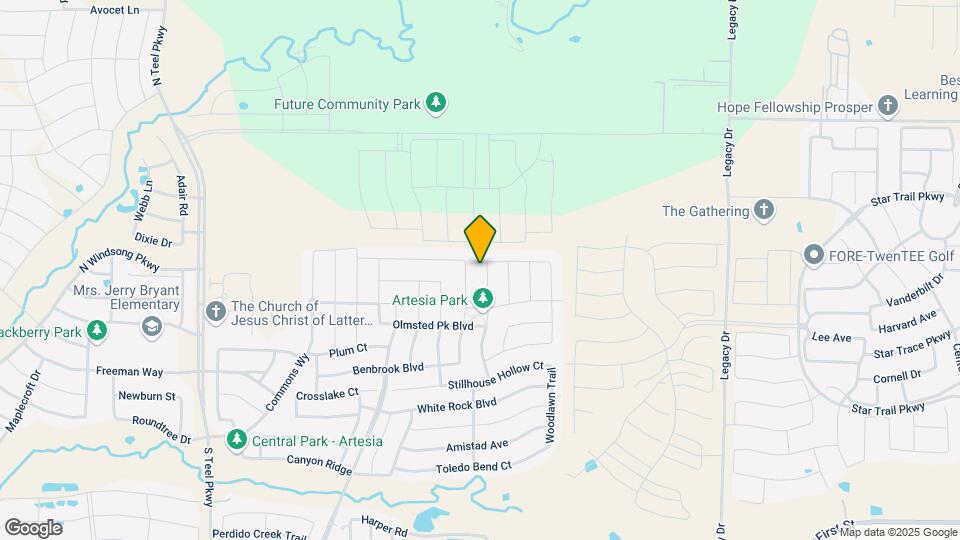 2417 Austin Ln Map and Location Details