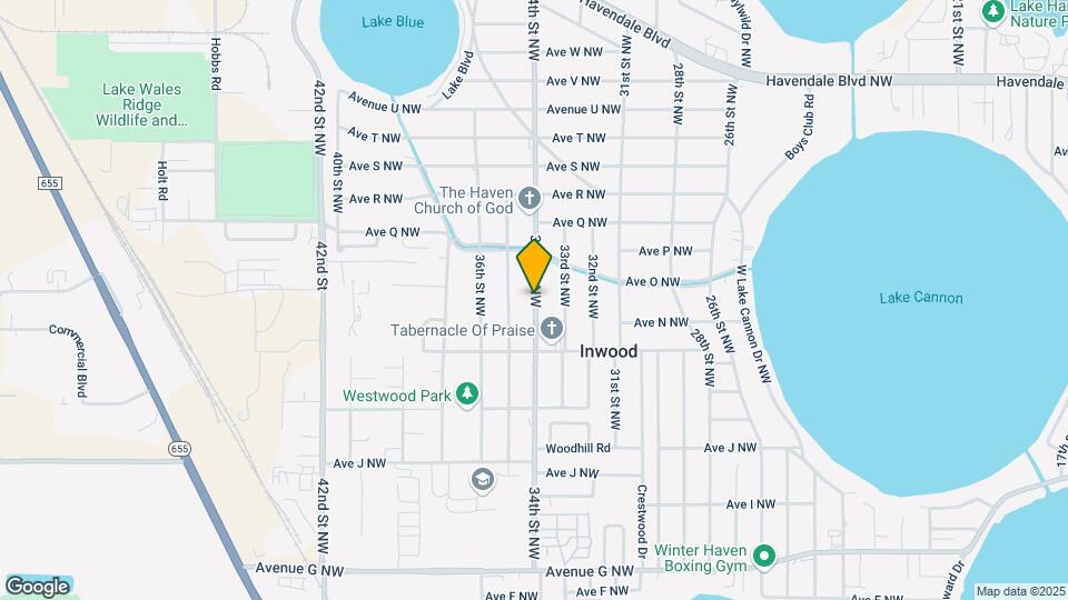 1439 34th St NW Map and Location Details
