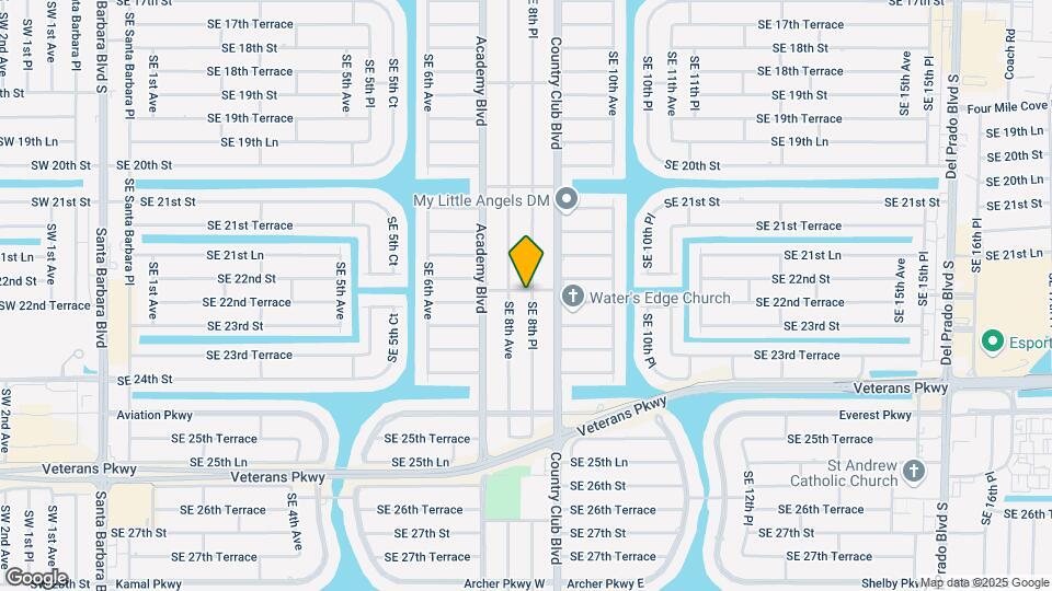 2202 SE 8th Pl Map and Location Details