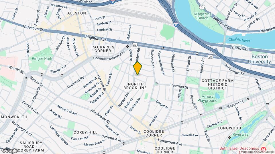 25 Gibbs St, Unit 1 Map and Location Details