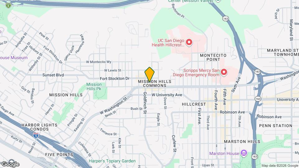 4010 Falcon St Map and Location Details